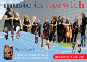 music in norwich programme cover